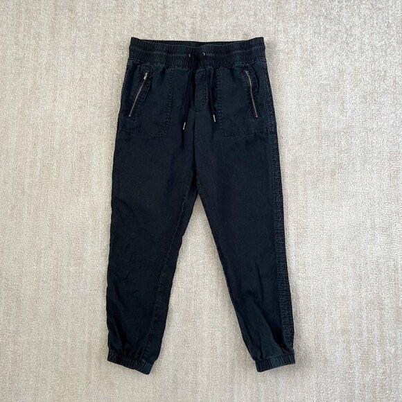 Athleta Pants - Athleta Cabo Linen Joggers Pull On Pants 6 Black